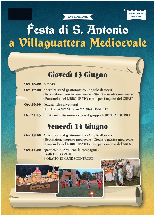 Festa di S. Antonio a Villaguattera Medioevale