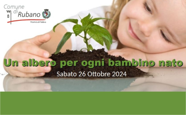 Un albero per ogni bambino nato - Anno 2024